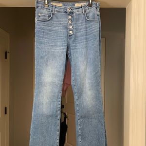 Anthropology (pilcro and the letterpress) jeans size 31 high rise skinny bootcut
